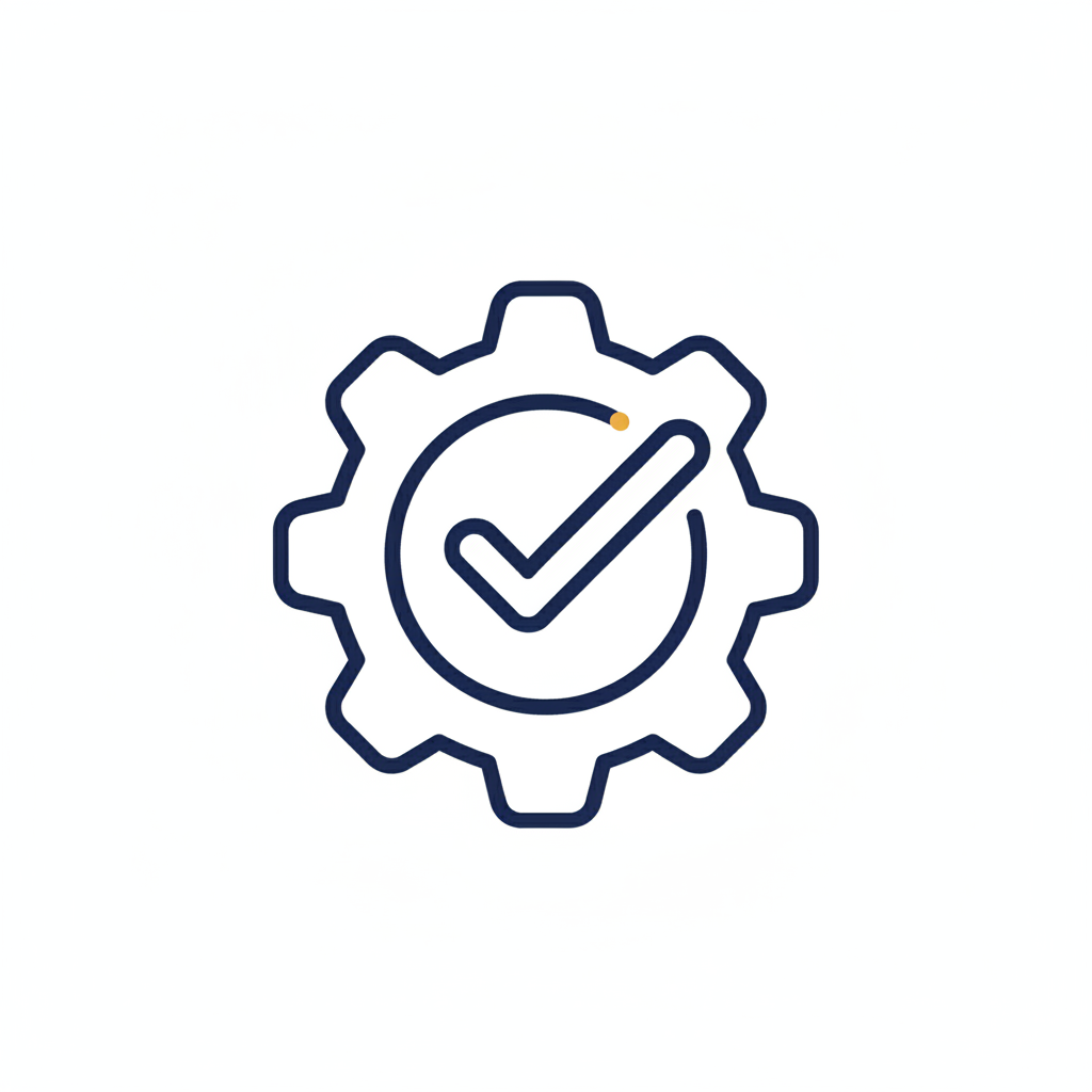 Quality parts icon